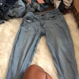 Light blue jeans